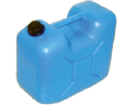 10L narrow mouth HDPE jerrycan for chemicals and edible oil – Uberplast